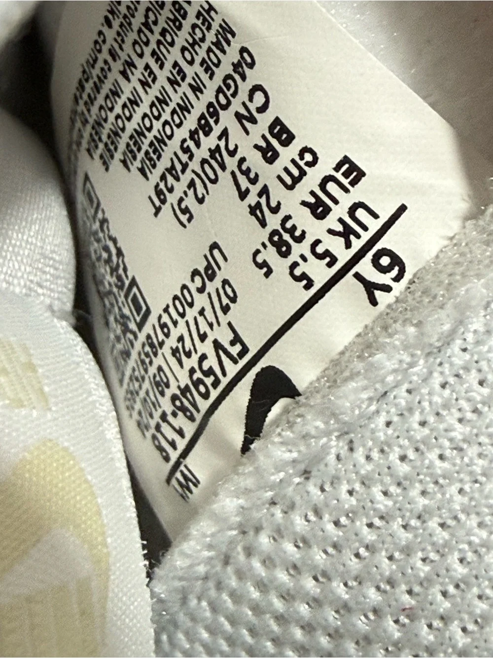 Nike Air Force 1 Size 6Y or 7.5W
